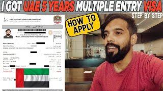 How I Got My 5 Years UAE Multi Entry Visa in 2022 - Full Process To Apply Step By Step
