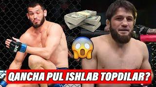 MURODOV VA HIZRIYEV JANGLARIGA QANCHA PUL ISHLAB TOPDILAR? UFC PUL TO'LAYDIMI?