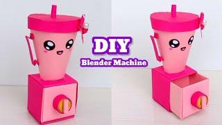 How To Make Origami Blender Machine /DIY Origami Paper Blender / Miniature Craft Idea / school craft