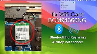 Memperbaiki bluetooth dan airdrop BCM94360NG hackintosh mati hidup