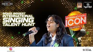 Simran's Alluring Performance of 'Wrecking Ball' by Miley Cyrus | International Icon 3 Auditions