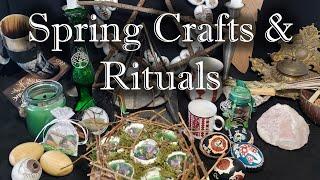 Spring Crafts & Rituals, Plant Divination, Ostara & Egg Altar Crafts, Pagan Crafting