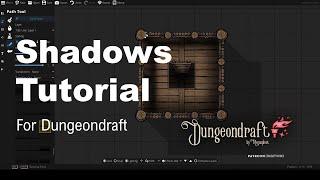 Dungeondraft Tutorial: Shadows. Techniques and tricks for working with paths, patterns and assets