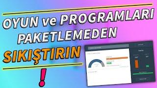 Oyun ve Programların Boyutunu Küçültme | PC'de Yüklü Her Şeyi SIKIŞTIRMAK !!