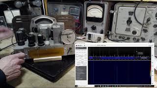 Viking EMU61 Tube Radio Video #6 - Image Rejection Part B