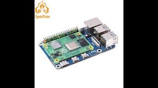 Spotpear Raspberry Pi CM4 to Pi4 Adapter expansion board Compute module 4 IO Board