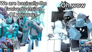 Operation I.C.E Enemies MEET Frost Invasion Enemies.. [ALL PARTS].. I Roblox (TDS)