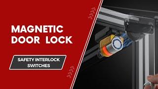 Safety magnetic door locking | KEYENCE GS-M Safety Interlock