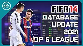 FIFA 14 Database Update Top 5 League 2021 v1!! Fix Career Mode Crash in Season 2!! | FIFA 14