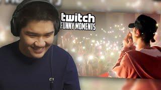 МУХАНДЖАН СМОТРИТ Топ Моменты с Twitch | первое выступление