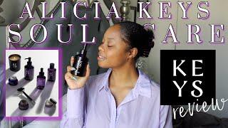 Alicia Key's KEYS SOULCARE skincare line FULL REVIEW!