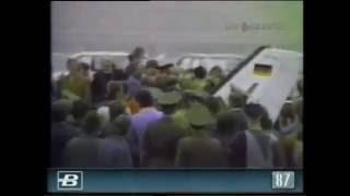 1987, Москва, официальное соощение "  Сегодня   самолет   Руста сел на Красной площади"