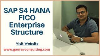 SAP S4 FICO Enterprise Structure