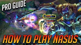 IN DEPTH NASUS GUIDE FT. @HellsDevilwildrift  - PLAYING NASUS IN HIGH ELO WILD RIFT