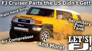 FJ Cruiser Features the US Didn't Get! - Worldwide FJ Feature Showcase