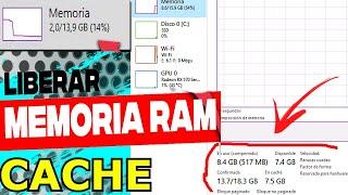  Como borrar la cache memoria RAM en Windows 10 sin programas | Liberar memoria RAM en la PC 