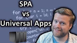 Single Page Applications (SPA) vs Static Generators vs Universal Apps