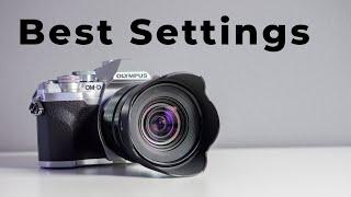 Olympus OM-D E-M10 MK IV - [Best photography SETTINGS]