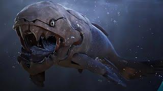 Das Duell der Monsterfische | Rhizodus gegen Dunkleosteus