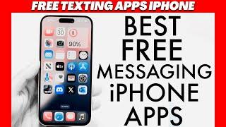 FREE Texting Apps for iPhone (No Phone Number Needed)