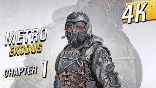 [4K 60] Metro Exodus (Ranger Hardcore/No HUD/All Collectibles) - Walkthrough part 1 - No Commentary