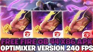 HOW TO DOWNLOAD FREE FIRE OB44 X86 APK || OPTIMIXER APK 240 FPS LOCK 