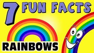 7 FUN FACTS ABOUT RAINBOWS! FACTS FOR KIDS! Rainbow! Learning Colors! Rain! Sky! Funny! Sock Puppet!