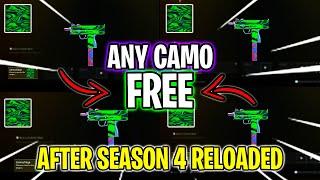 Season 4 Reloaded ANY CAMO/CROSS CAMOS New Updated Method WARZONE CAMO SWAP GLITCH