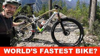 Pinarello's Dogma XC: The world's most frighteningly fast mountain bike!