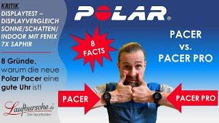 POLAR PACER & PACER PRO - KRITIK UND FEEDBACK | 8 GRÜNDE WAS AN DER UHR WIRKLICH GUT IST!