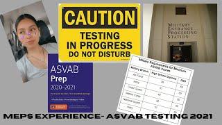 Asvab Testing Experience 2021- It was a LOOONG Day