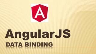 Data Binding in AngularJS