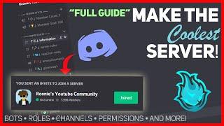 How to make the COOLEST DISCORD SERVER in 2020!!! [TUTORIAL]