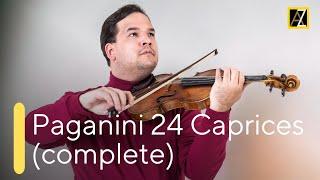 PAGANINI: 24 Caprices (complete) Antal Zalai, violin  classical music