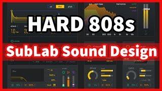 BEST MODERN 808 PLUGIN | MAKING HARD 808s | 808 TRAP PLUGIN SUBLAB TUTORIAL