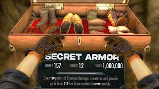 10 SECRET Pieces of Armor in Skyrim... The last one WILL Shock YOU!