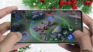 Samsung Galaxy S21 FE Mobile Legends Gaming test