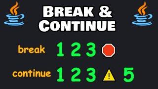 Learn BREAK & CONTINUE in 2 minutes! 