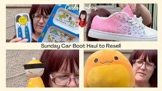 SUNDAY CAR BOOT HAUL - MAKE MONEY FROM HOME, SELL ON EBAY | CARLA JENKINS