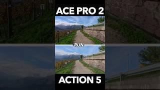 Insta360 Ace Pro 2 vs DJI Action 5 Pro Test #insta360acepro2 #djiaction5