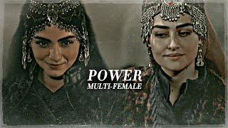 Multi-Female | P O W E R | Diriliş Ertuğrul - Kuruluş Osman | Edit + [CC]