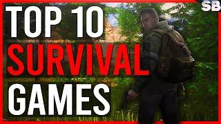 THESE SURVIVAL GAMES CHANGED THE GENRE! TOP 10 SURVIVAL GAMES! SIRBEAR