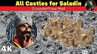  Saladin ~ All Crusader Pilaw Castles | Stronghold crusader