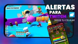 Como poner ALERTAS en tus STREAMS DE TWITCH desde celular 🟣 |  Nuevos seguidores, Donaciones, Raid