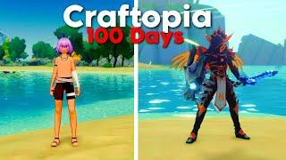 I Played 100 Days of Craftopia... Here's What Happened...
