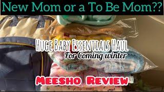 Baby Essentials | Baby winter Find from meesho| New Born Essentials |Meesho baby Essentials Haul|