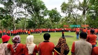 Seru Bermain Outbound Jogja- "Wisata Yogyakarta Kali Boyong Camp"- Indonesia Raya