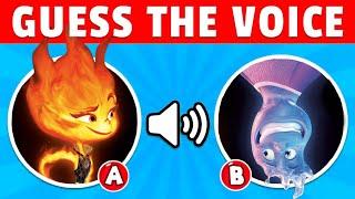 Guess The Elemental Characters by Their Voice | ELEMENTAL Quiz 