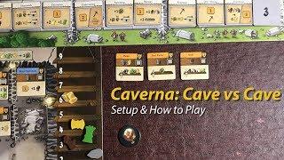 Caverna: Cave vs Cave - Setup & How to Play