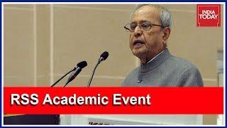 Ex-President Pranab Mukherjee To Address RSS Academic Event On June 7